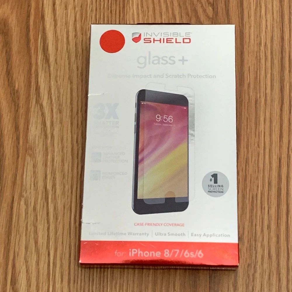 Zagg Invisible Shield Glass+ Screen Protector - iPhone 6/6s/7/8